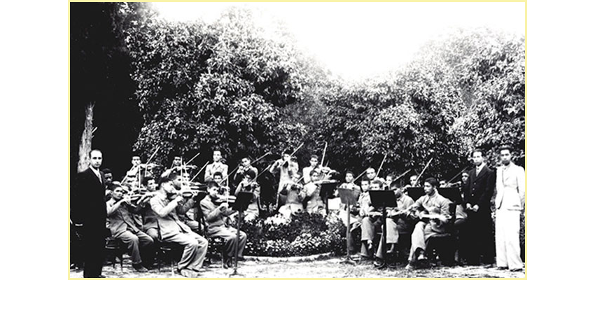 هیات ارکستر دانشسرای پسران - شیراز  1320 - 1319